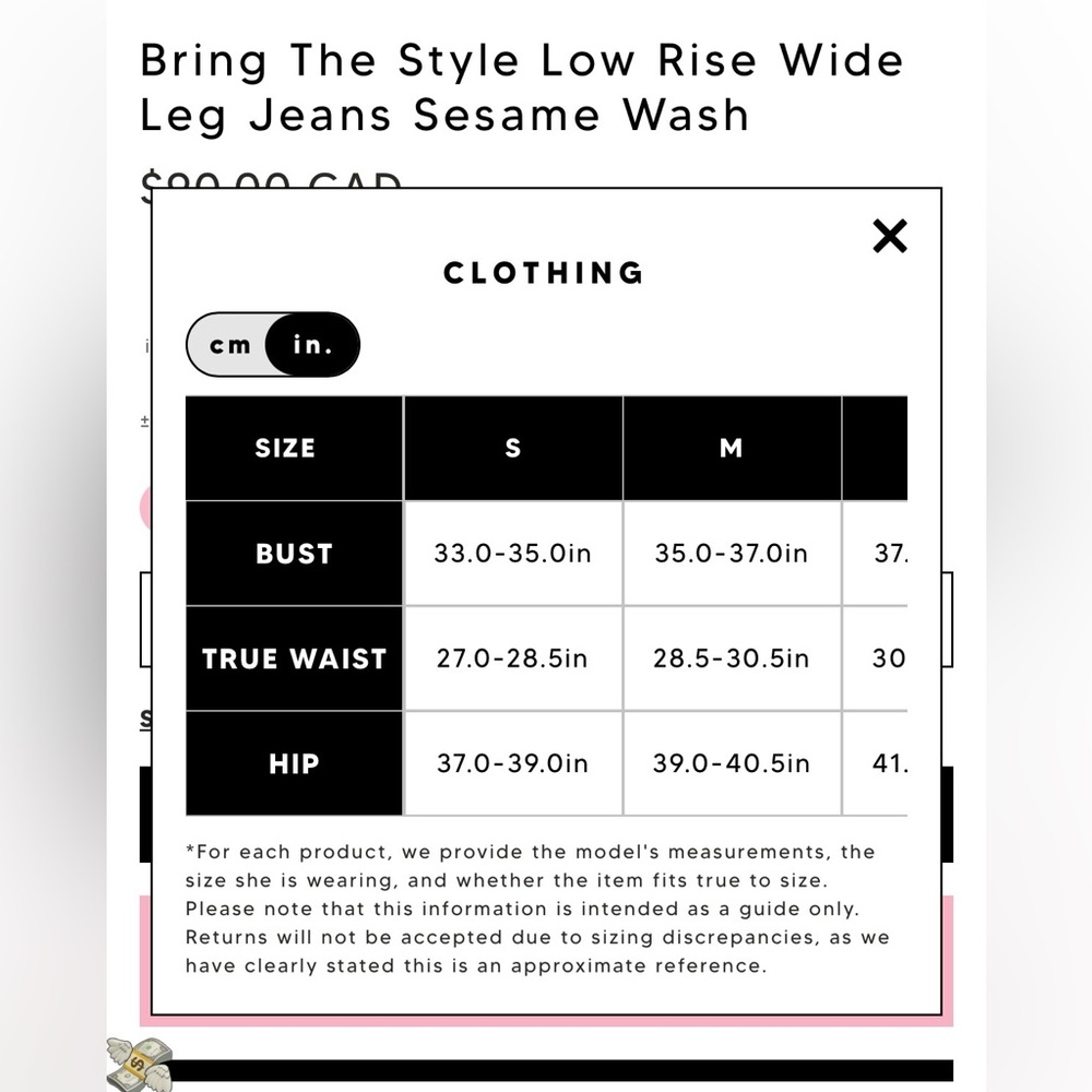Bring the Style Low Rise Jeans - Picture 8 of 8